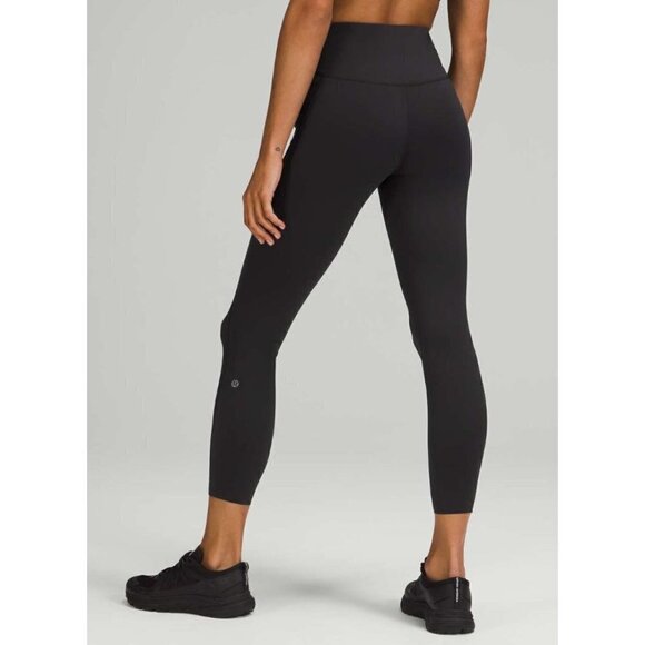 Lululemon Base Pace Black High Rise Athletic Tight Leggings 4 25” - Picture 1 of 5
